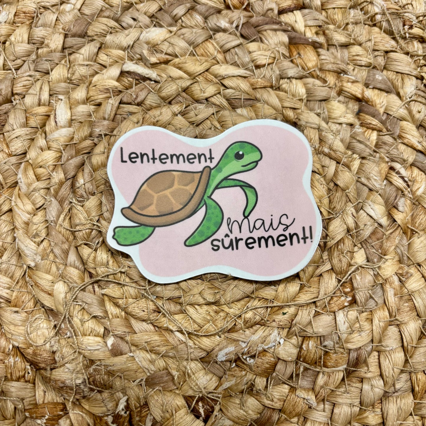 Gros autocollant- Tortue