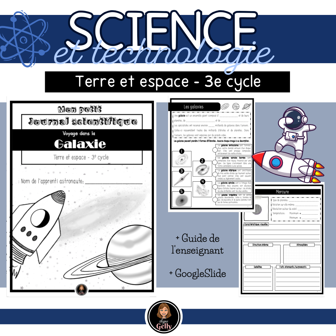 Mon petit journal scientifique- La Galaxie