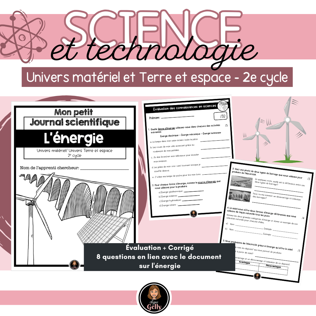 Évaluation sur l'énergie