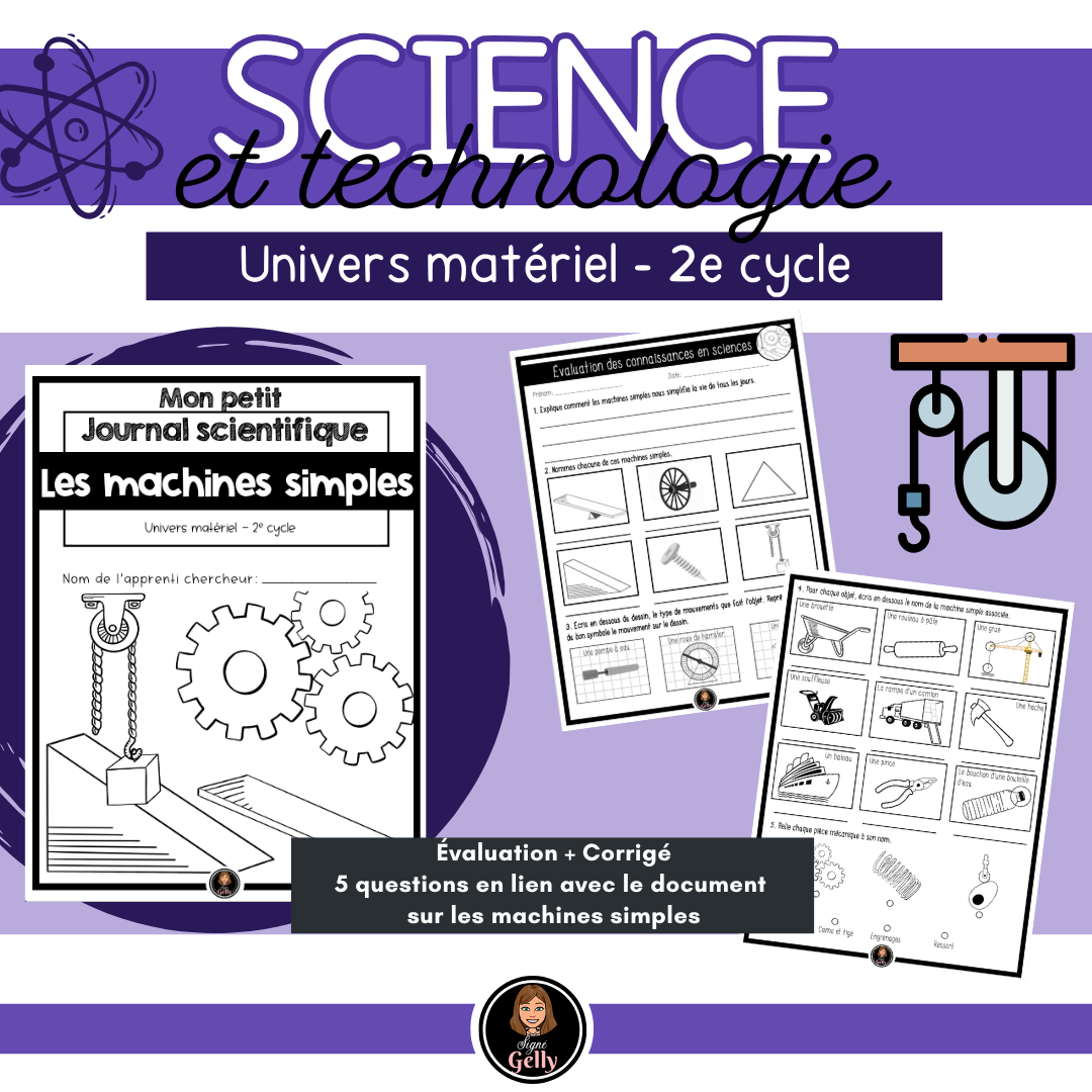 Évaluation sur les machines simples