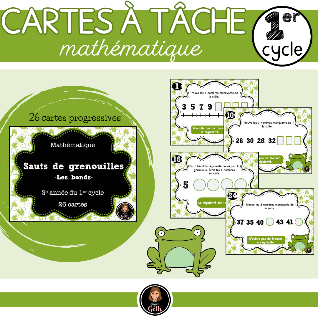 CAT-Sauts de grenouilles - Les bonds