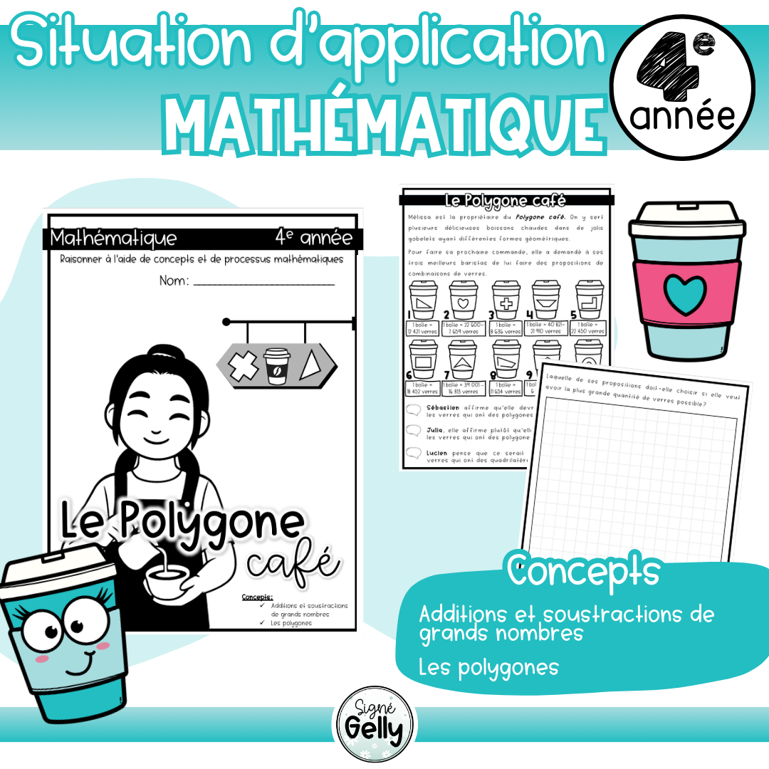 Situation d'application- Le Polygone café