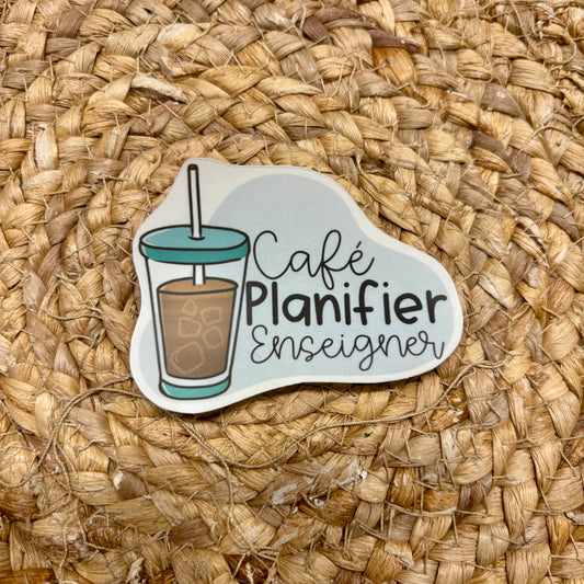 Gros autocollant- Café