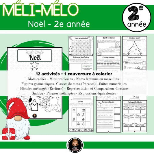 Méli-Mélo Noël (2e année)