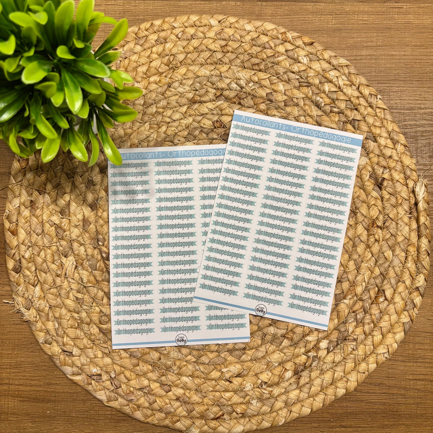 Autocollants- Orthopédagogie