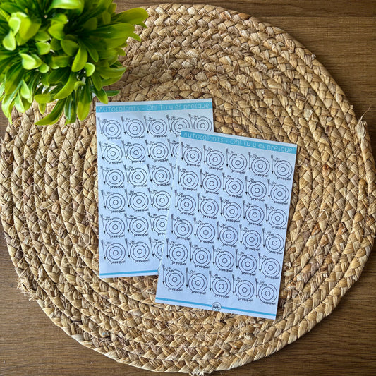 Autocollants- Oh! Tu y es presque!