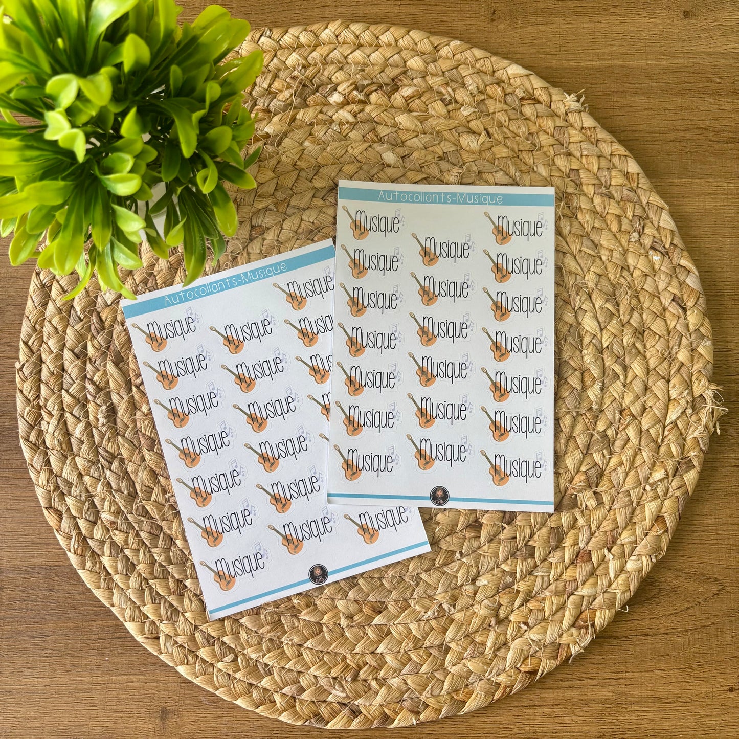 Autocollants- Musique