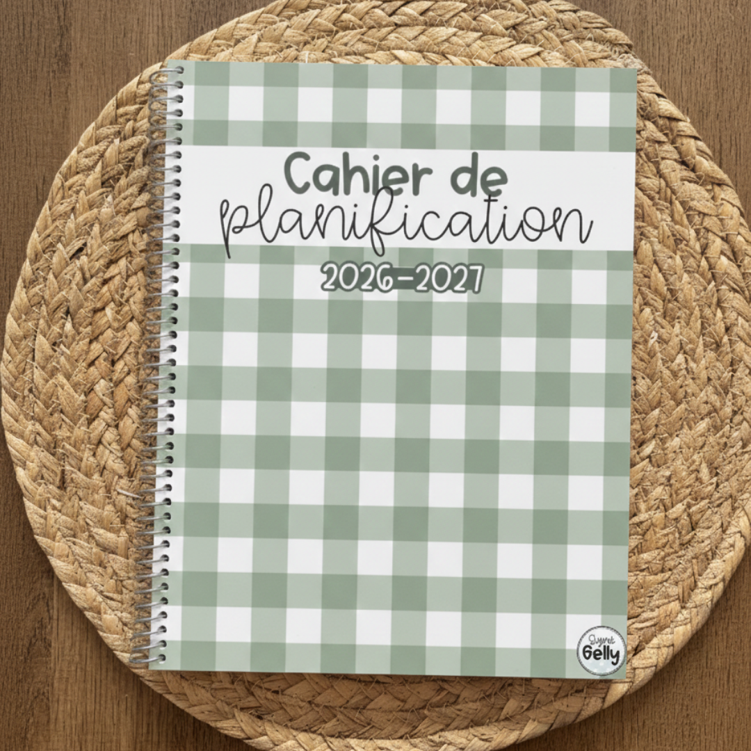 Cahier de planification 2026-2027