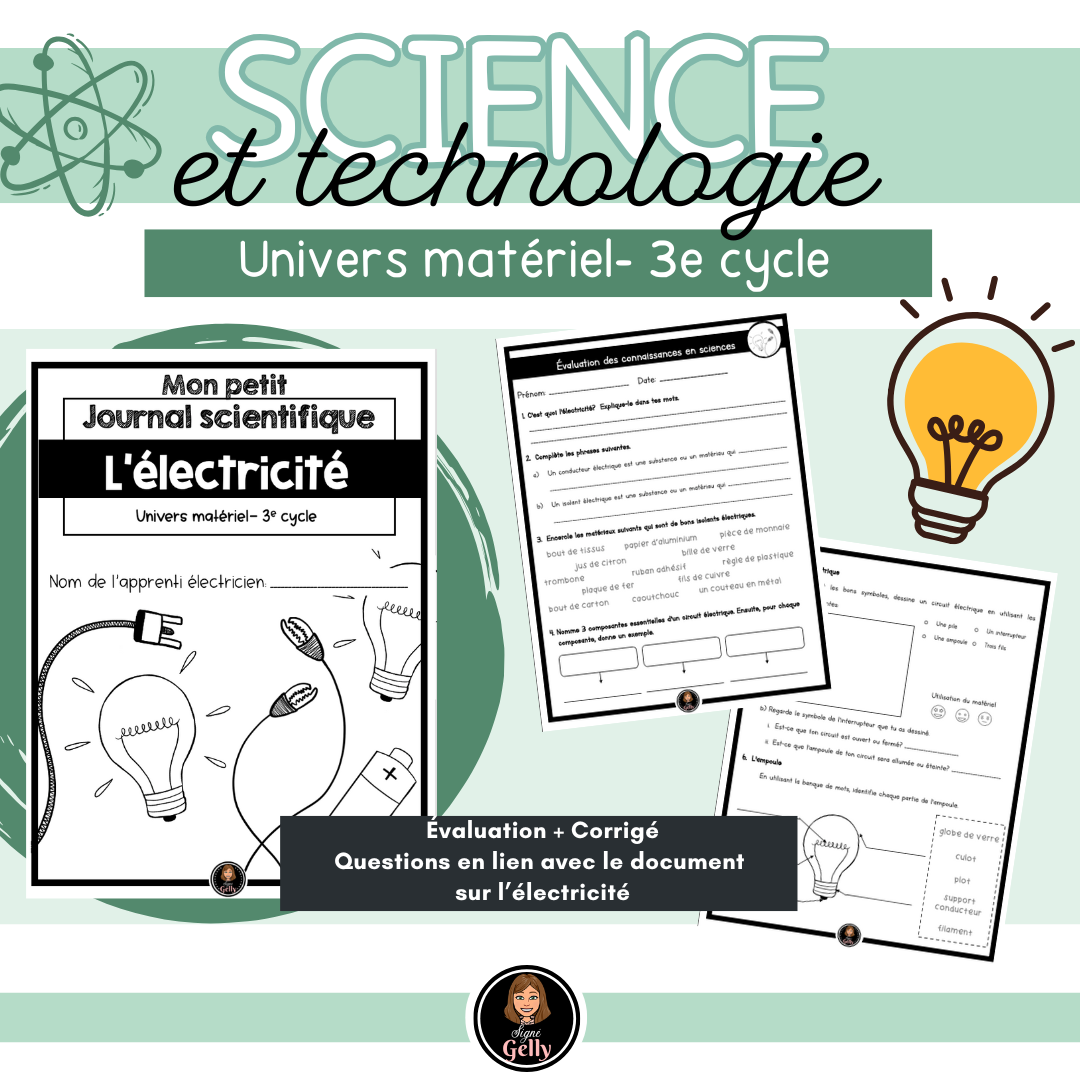 Évaluation sur l'électricité