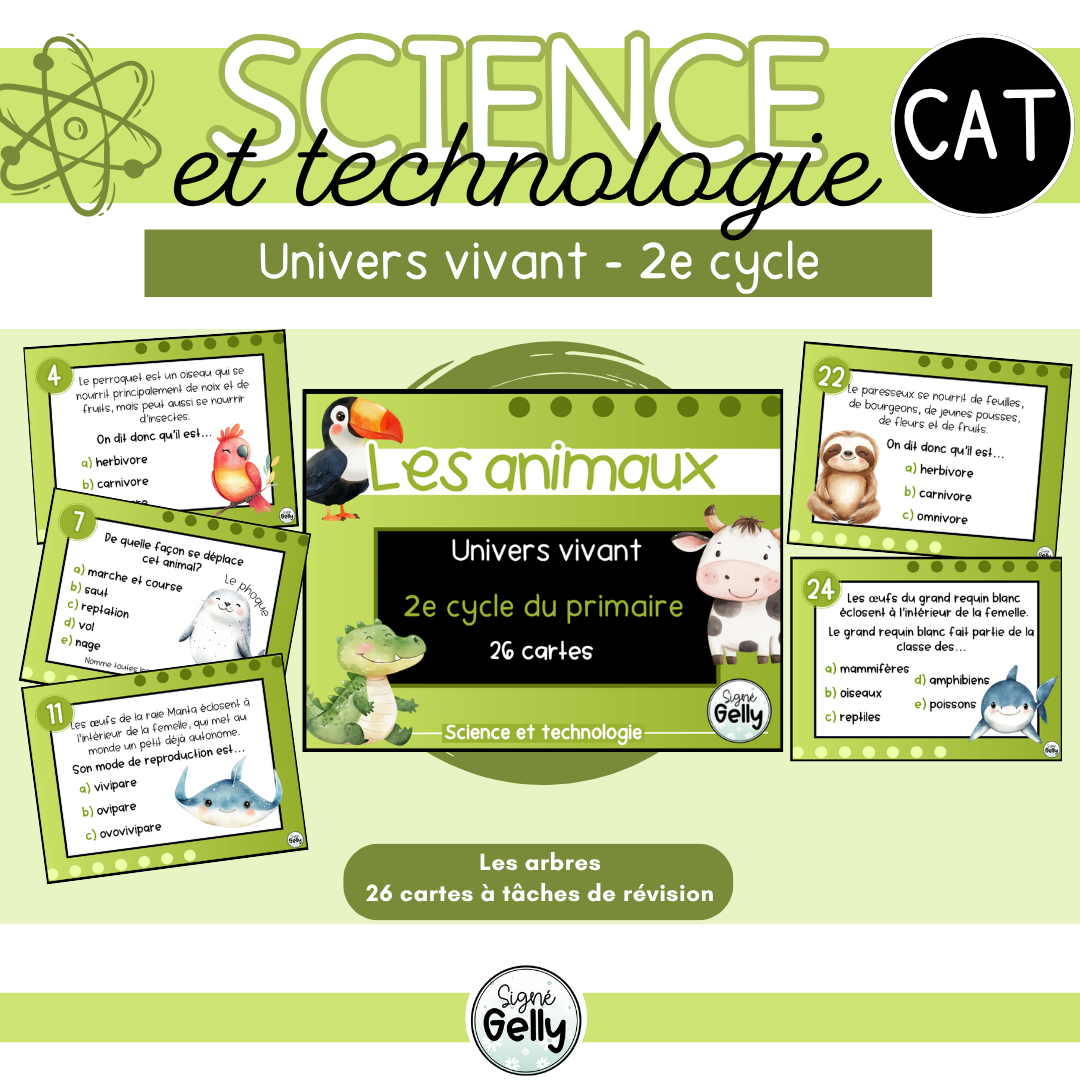CAT- Les animaux