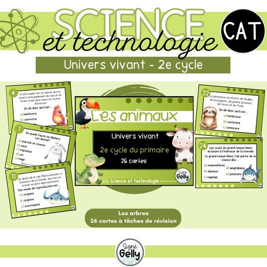 CAT- Les animaux