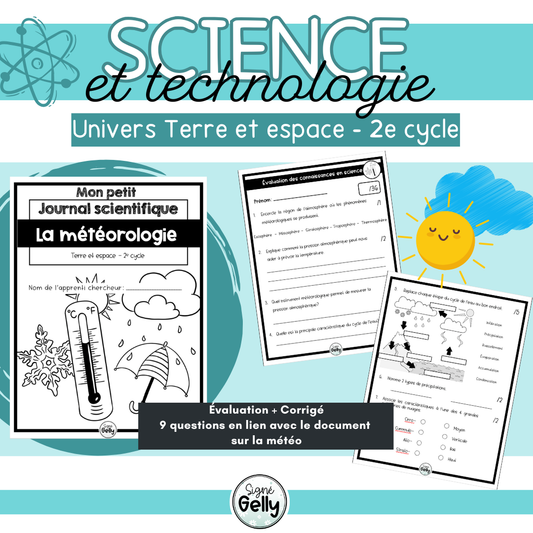 Évaluation sur la météorologie
