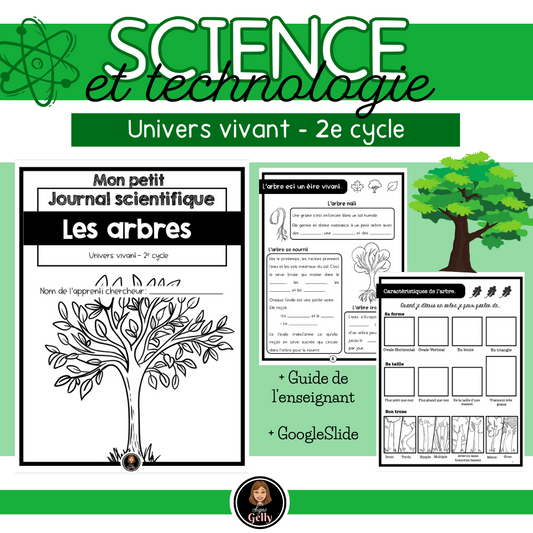 Mon petit journal scientifique- Les arbres