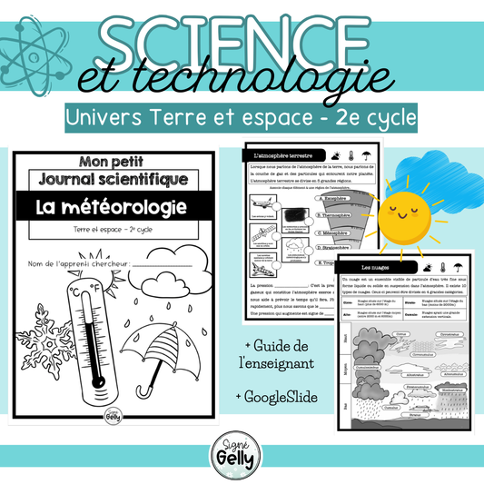 Mon petit journal scientifique- Météorologie