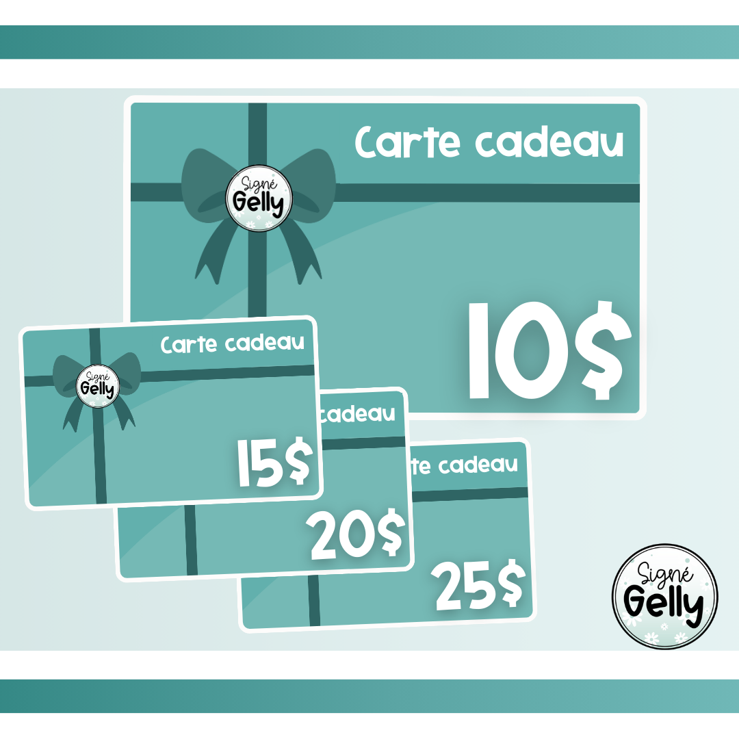 Carte cadeaux