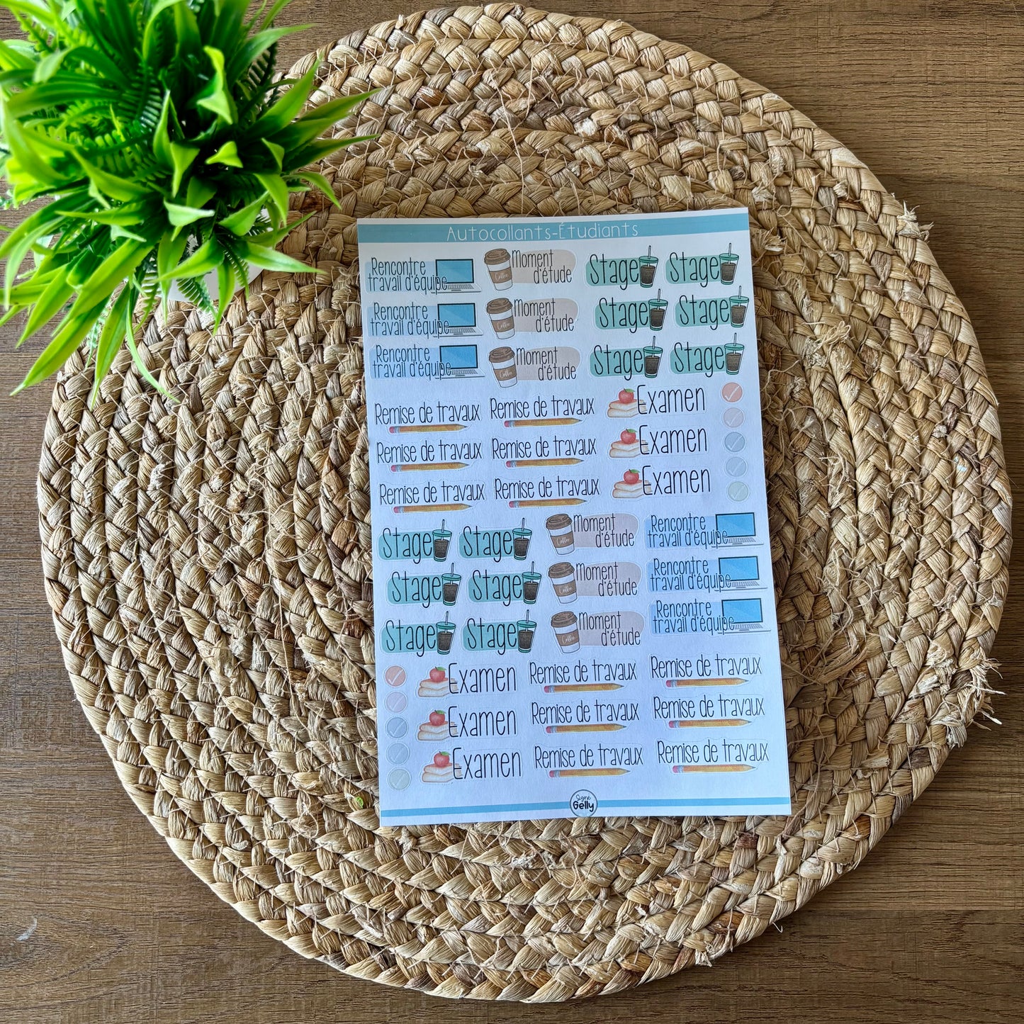 Autocollants- Étudiants