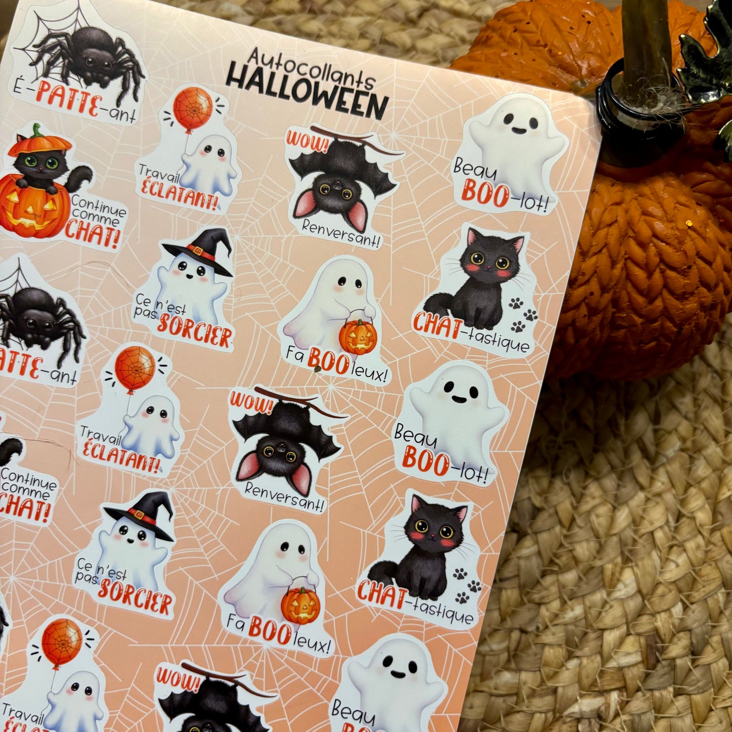 Autocollants-Halloween