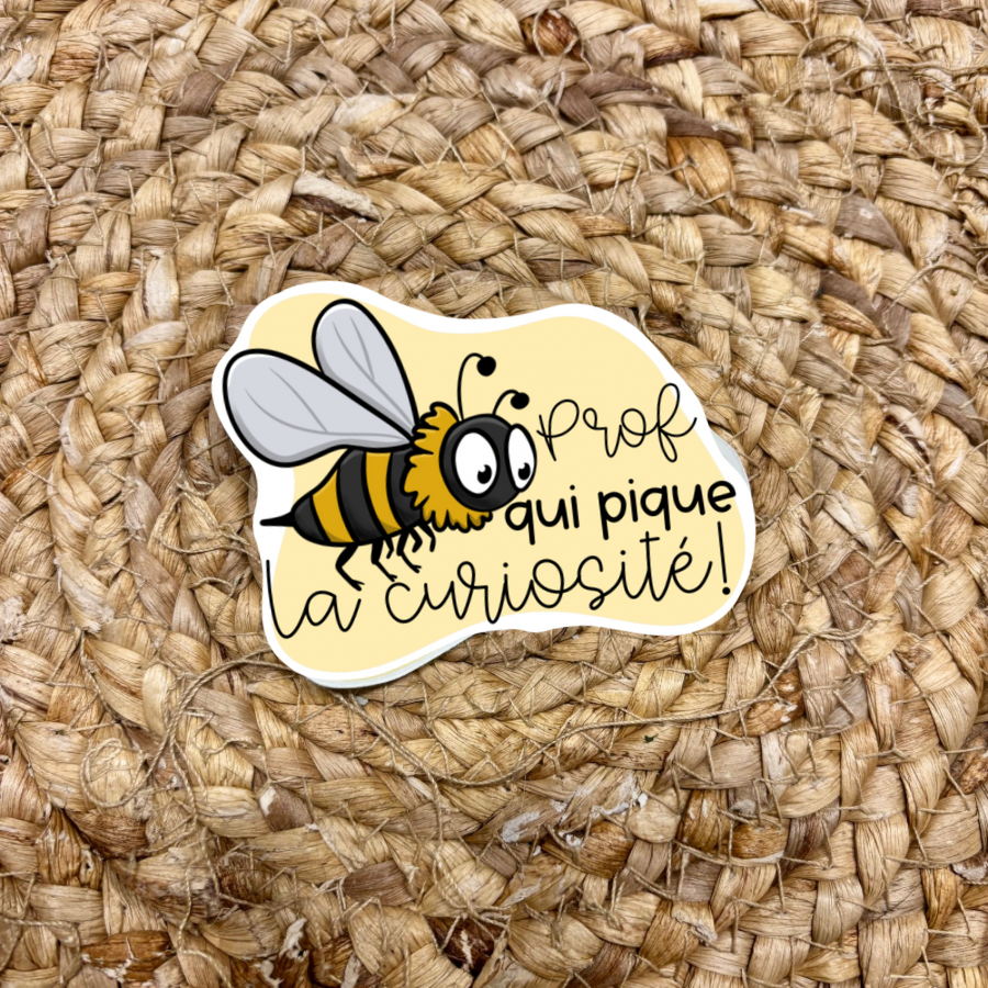 Gros autocollant- Abeilles
