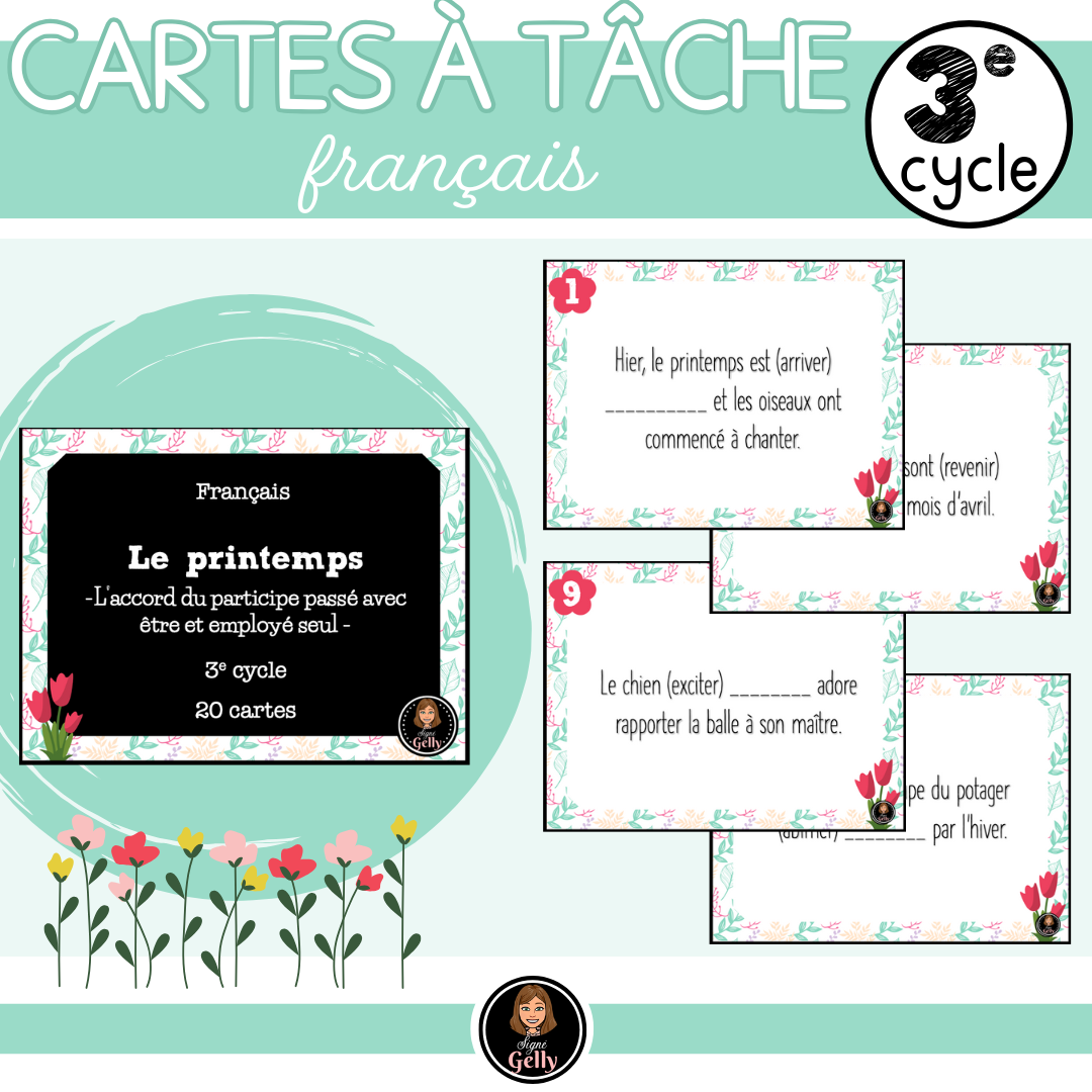 CAT- L'accord du participe passé