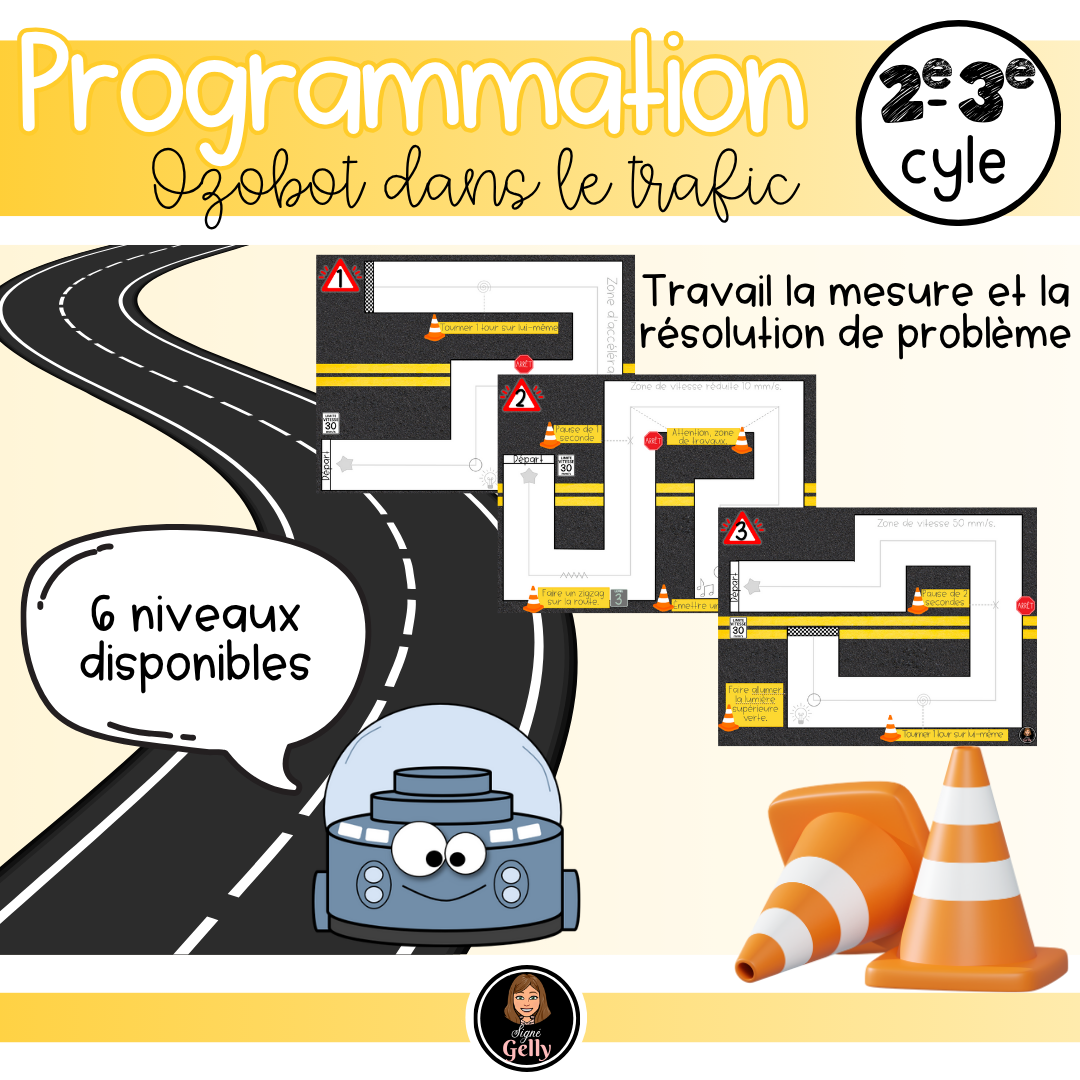 Ozobot dans le trafic
