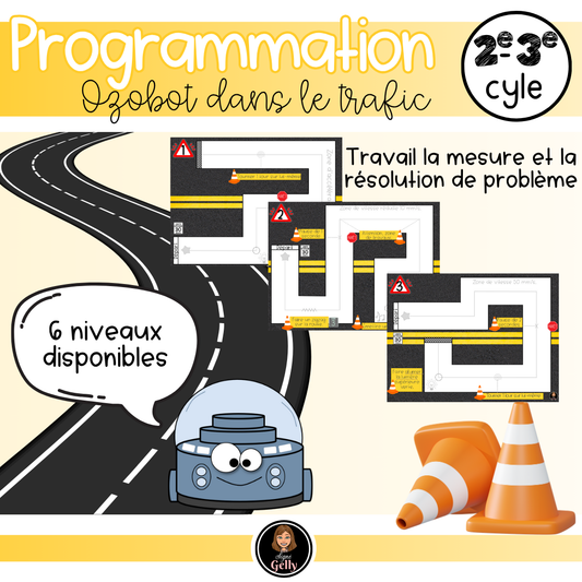 Ozobot dans le trafic