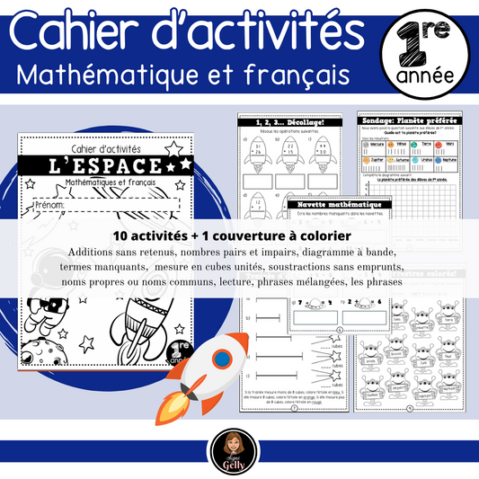 Cahier d'activité 1ère année- L'espace