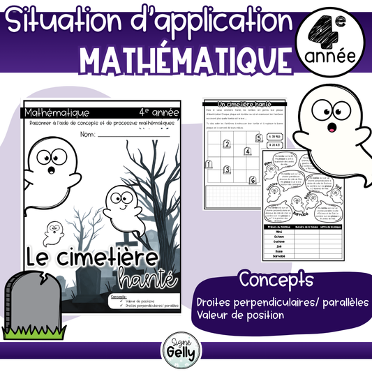Situation d'application- Le cimetière hantée
